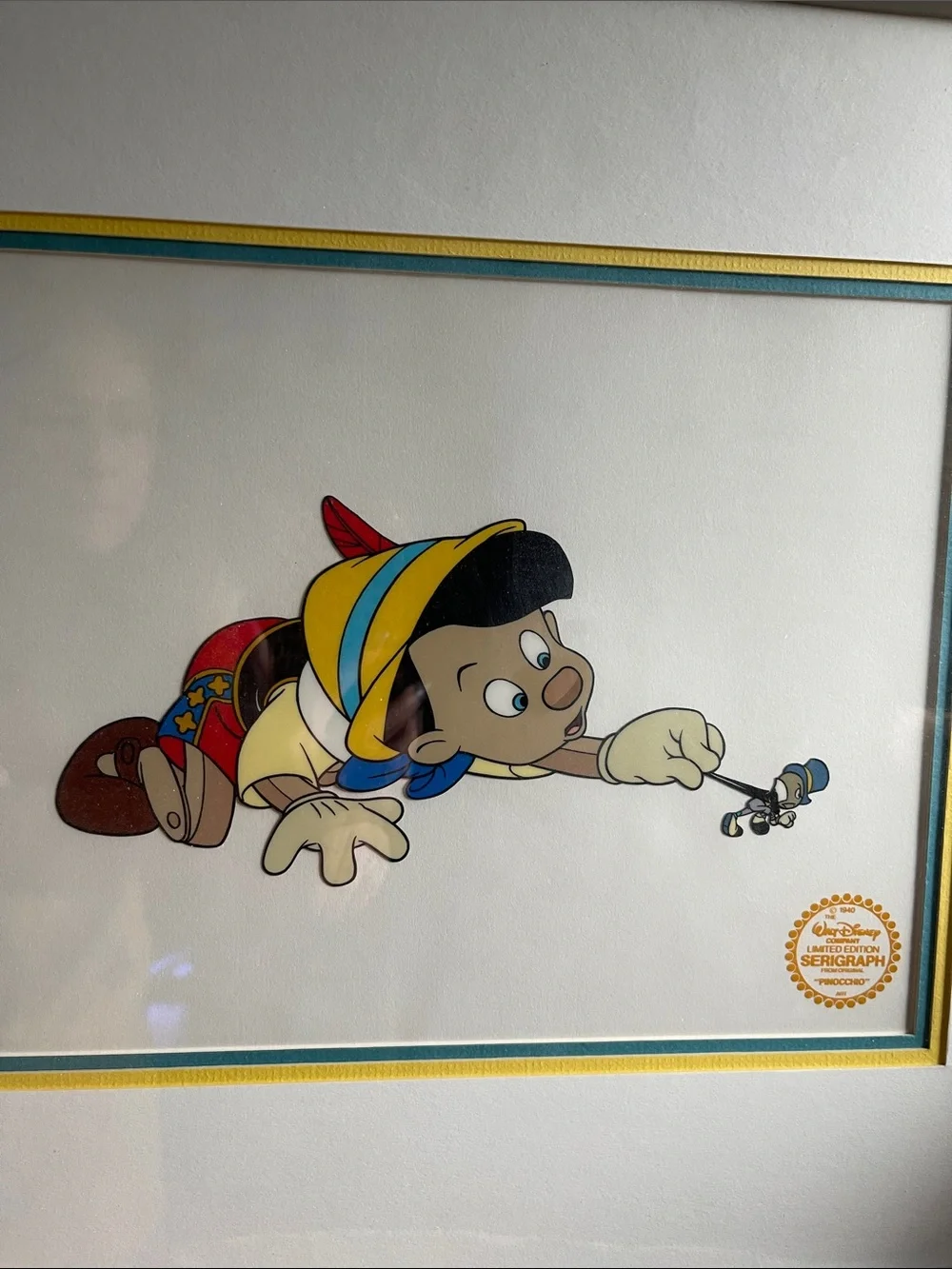 Disney colorful pinocchio